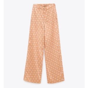 Zara Palm Tree Pajama Pants